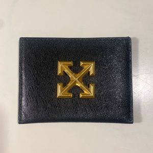 Black OFF-WHITE card holder